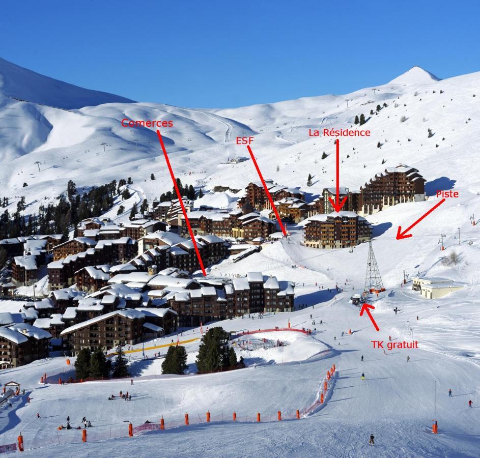 Bel Appartement Renove A Belle Plagne La Plagne Eksteriør bilde